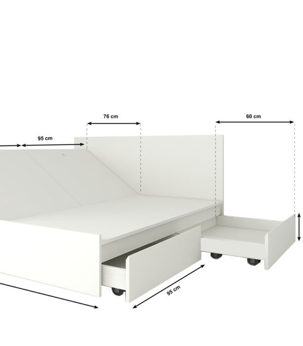 The Moonbeam Bed (Storage)