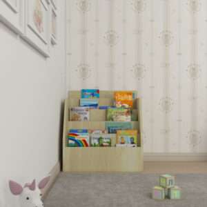 The Book Buggy | Minimal Kids Bookshelf
