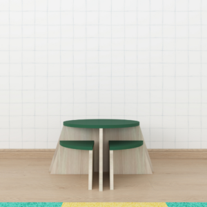 Little Nest Activity Table | Compact Study Table For Small Room