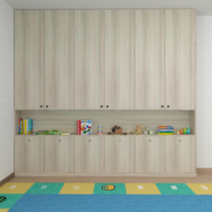 The Playroom Pantry | Tall Kids Storage Cabinet