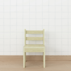 The Little Oak Chair | Wooden Chair For Kids Study And Play